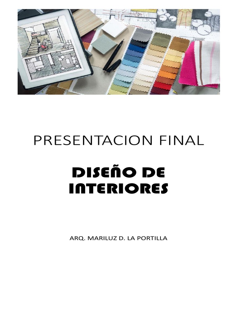 Presentación Final Diseño de Interiores | PDF