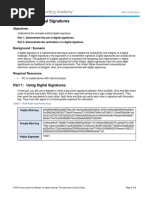 5.2.2.4 Lab - Using Digital Signatures PDF