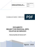 Rfp-Mesa de Servicios de Ti PDF
