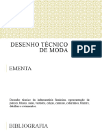 Aula 1 - Apresentação Desenho Técnico de Moda