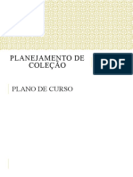 Planejamento de Coleção AULA 1