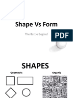 Shape Vs Form
