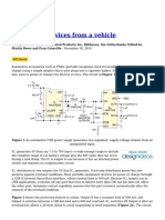 Power USB Devices From A Vehicle