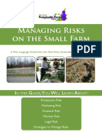 Managing Risks On The Small Farm