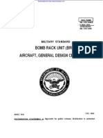 Bomb Rack Unit (Bru), Aircraft, General Design Criteria For: Military Standard