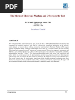 The Merge of Electronic Warfare and Cybersecurity Test: LT Col Jose R. Gutierrez Del Arroyo, PHD