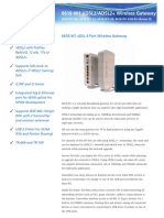 6618-W1 VDSL2/ADSL2+ Wireless Gateway
