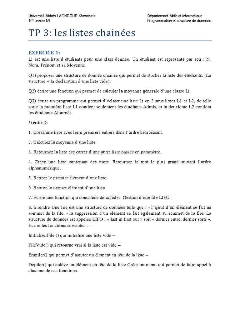 TP 3 Part1 | PDF
