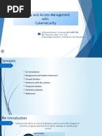 Identity and Access Management With Cybersecurity