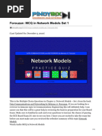 Forouzan MCQ in Network Models Set 1