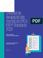 Checklist Divulgacao Dos Cpcs Ifrs 2020 Demonstracoes Financeiras Intermediarias PDF