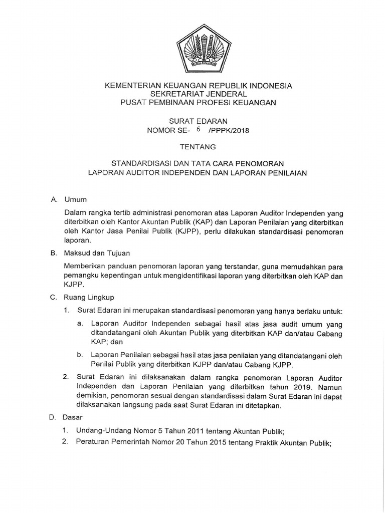 Se 6 PPPK 2018 | PDF