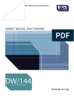 Sheet Metal Ductwork: Specification For