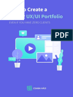 How To Create A Stellar: UX/UI Portfolio