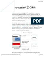 HTTP Access Control (CORS)