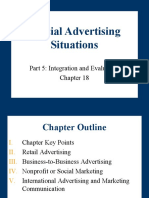Special Advertising Situations: Part 5: Integration and Evaluation