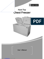 Hard Top Chest Freezer User Manual