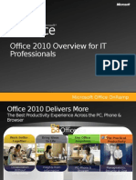 Office 2010 for IT Professionals