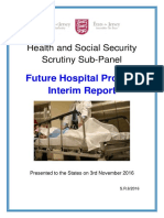 Report - Future Hospital Project-Interim Report - 3 November 2016