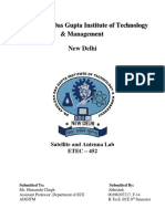 Dr. Akhilesh Das Gupta Institute of Technology & Management: Satellite and Antenna Lab ETEC - 452