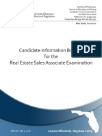 Candidate Information Booklet For The Real Estate Sales Associate Examination