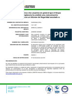 Alerta de Seguridad Del Desfibrilador