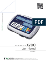 X7CC Indicator Manual