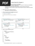 Check Point For Chapter 1: There Is No Constructor For Int 5