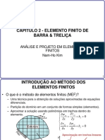 Capítulo 2 - Elemento Finito de Barra e Treliça - Kim e Sankar PDF