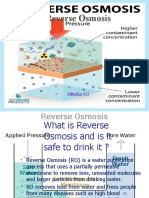 Reverse Osmosis .