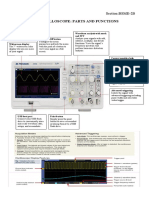 The Oscilloscope: Parts and Functions: Name: Dynmer P. Recla Section:BSME-2B