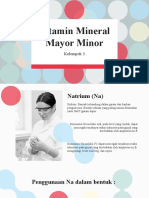 Vitamin Mineral Mayor - Kelompok 3