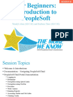 Session B - Introduction to PeopleSoft 10-24-19