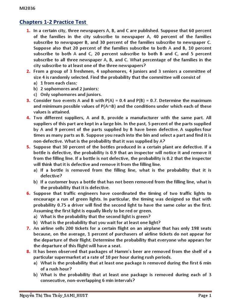 Chapters 1 2 Practice Test Nguyá N Thá Thu Thá Y Sami Hust Pdf
