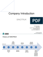 SINOTRUK INTRODUCTION by Cherry PDF
