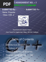 Overview of C++ Language: Fcpit Assignment No. - 1