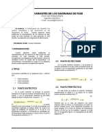 Puntos Invariantes de Los Diagramas de Fase