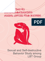 Sexual and Self-Destructive Behavior Study Among LBT