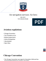 Air Navigation Services-Air Laws: Bba Sem 5 Prof. Subhashis Modak