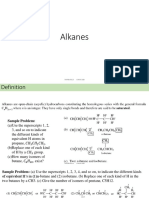 Alkanes: Mkpbarela Chem-100