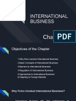 Chapter-6 - INTERNATIONAL BUSINESS Full Chapter