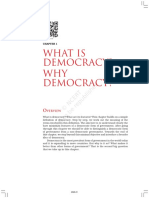 What Is Democracy? Why Democracy?: Verview