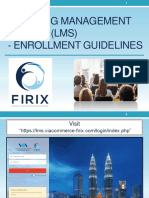 LMS Enrollment Guidelines (FIRIX) - CFA & FRM Program