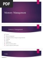 Memory Management