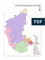 Karnataka State Arg Raingauge Stations: Legend