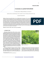 Mimosine in Leucaena As A Potent Bio-Herbicide: T.D. X, A.A. E, F. D, M. F, S. T