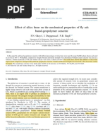 Effect of Silica Fume On The Mechanical Properties of FA Based Geopolymer Concrete, Okoye Et Al, 2016 PDF