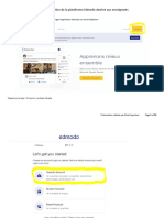 Etapes D'utilisation D'edmodo - Enseignant - Avril 2020 PDF