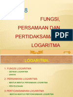 Fungsi Grafik Logaritma