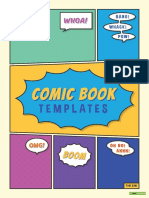 Comic Strip Templates PDF